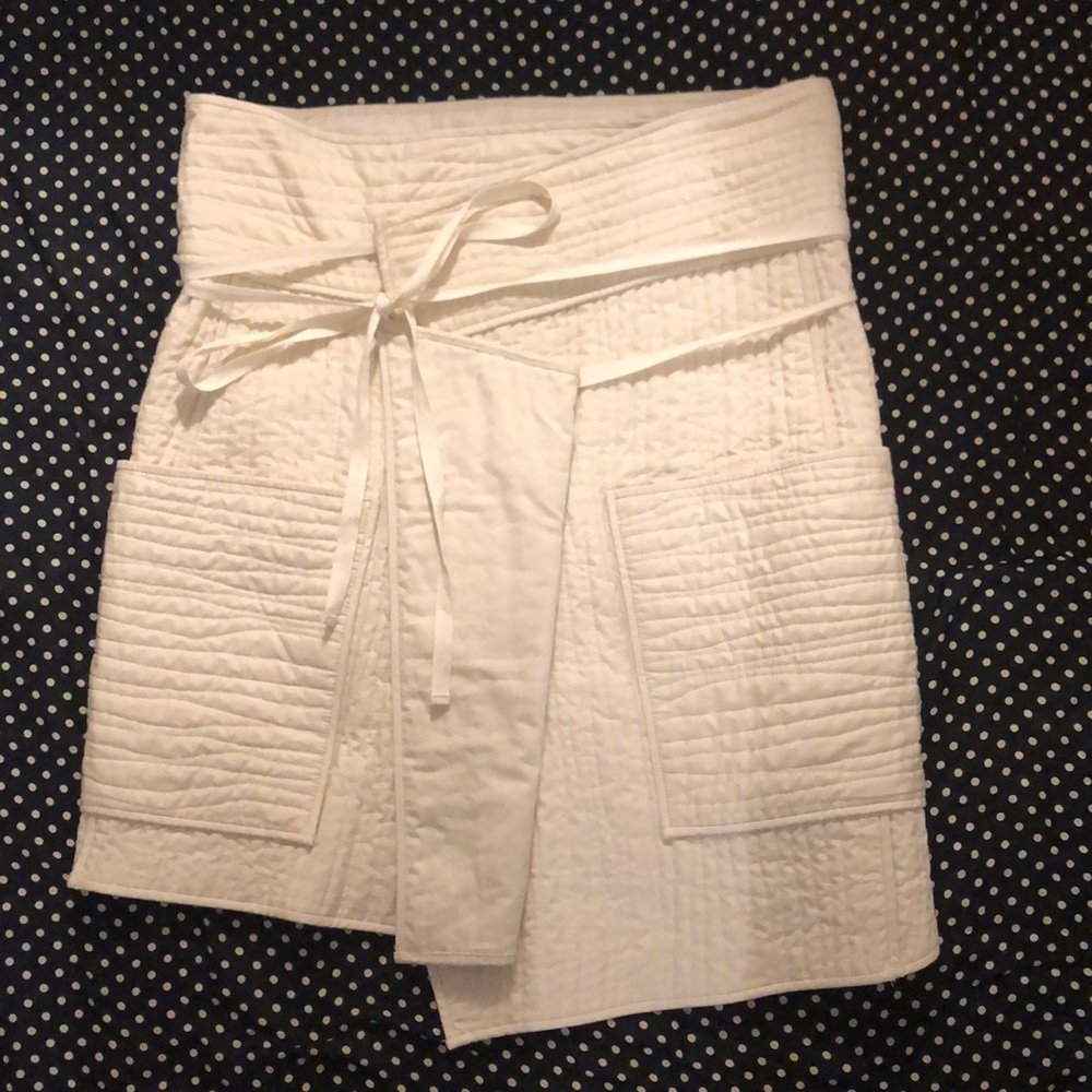 Isabel Marant Bird Quilted Wrap Skirt